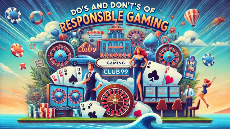Do’s and Don’ts of Responsible Gaming at Club99