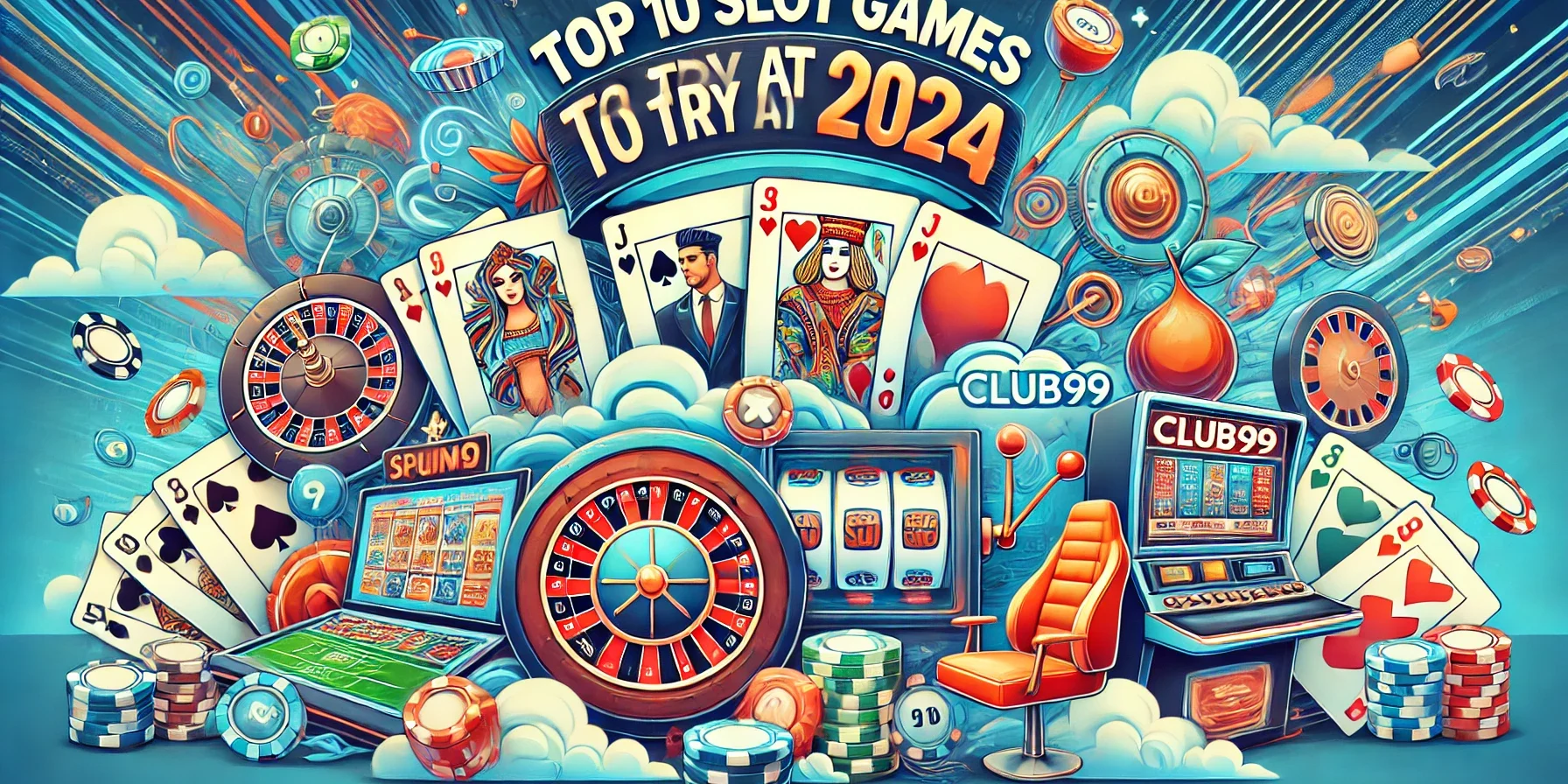 Top 10 Slot Games to Try at Club99 in 2024