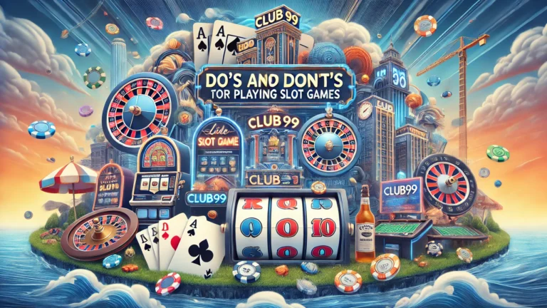 Playing Slot Games on Club99