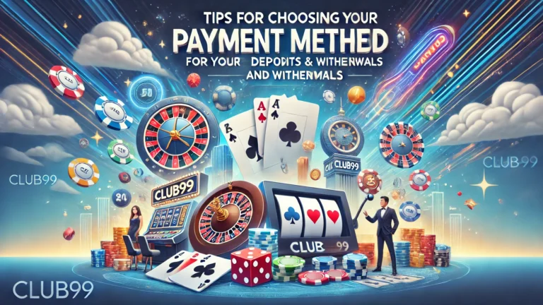 Tips for Choosing the Best Payment Method for Your Club99